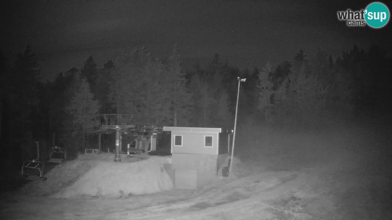 Pohorje spletna kamera | Spodnja postaja Sleme