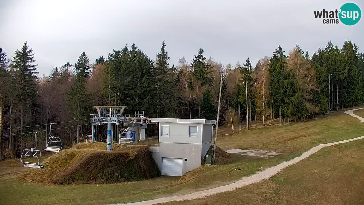 Pohorje spletna kamera | Spodnja postaja Sleme