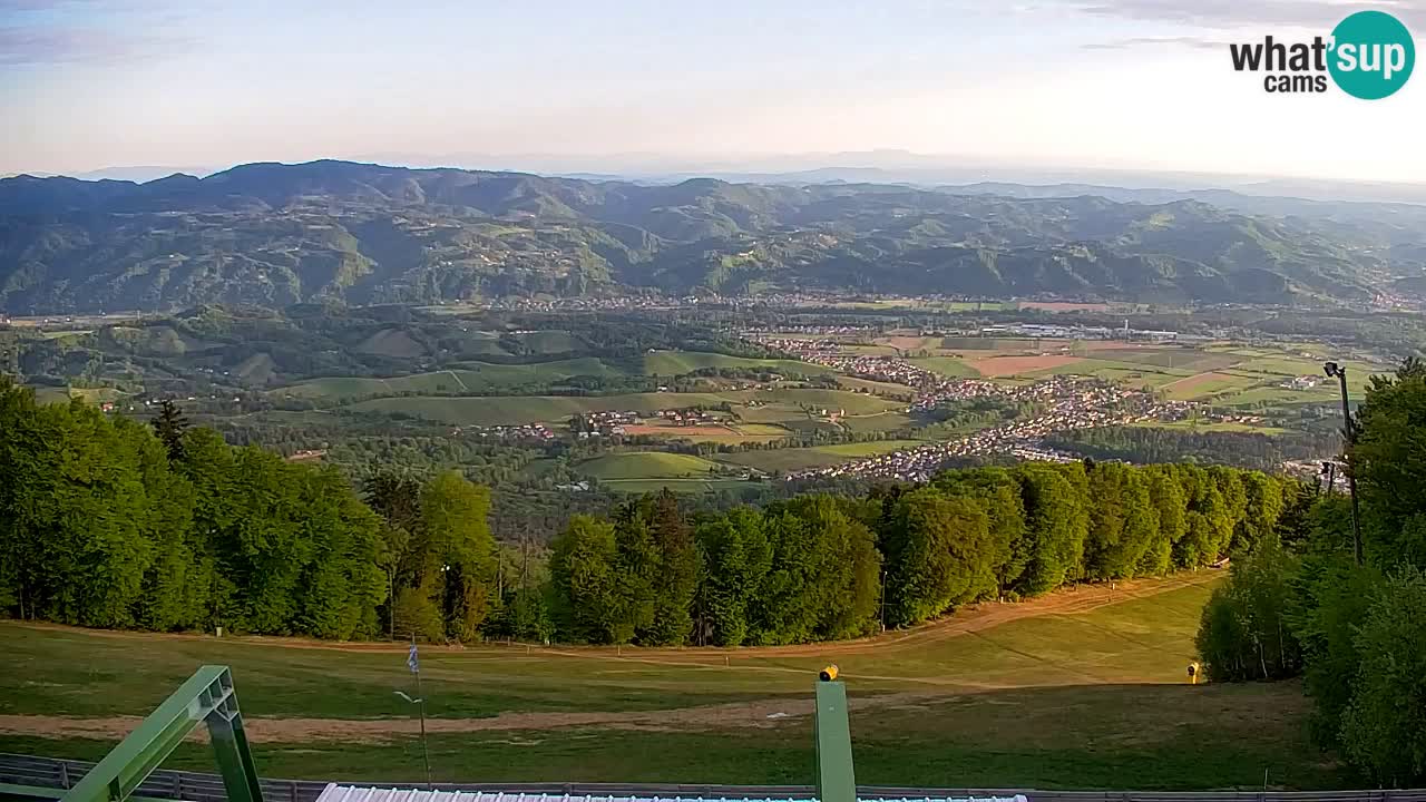 Pohorje webcam | Sleme lower station