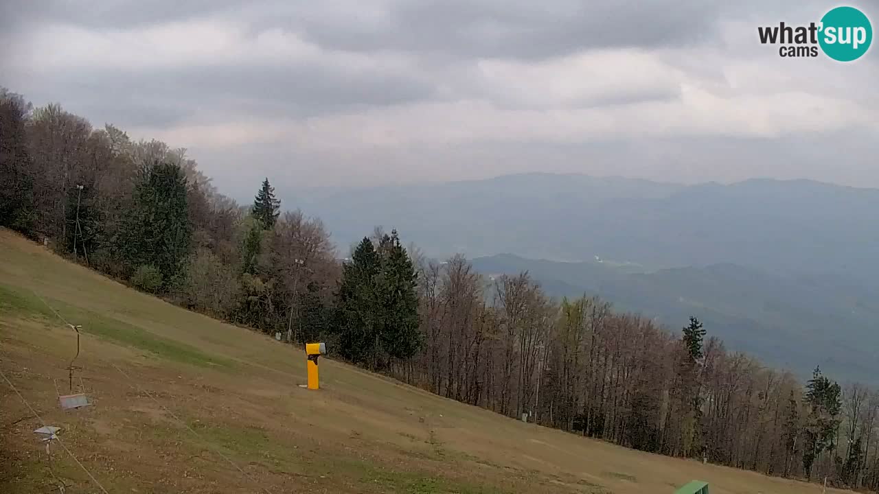 Pohorje spletna kamera | Spodnja postaja Sleme