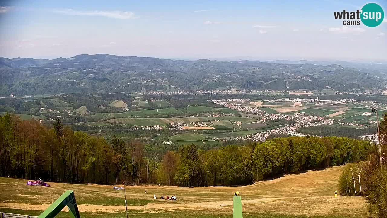 Pohorje spletna kamera | Spodnja postaja Sleme