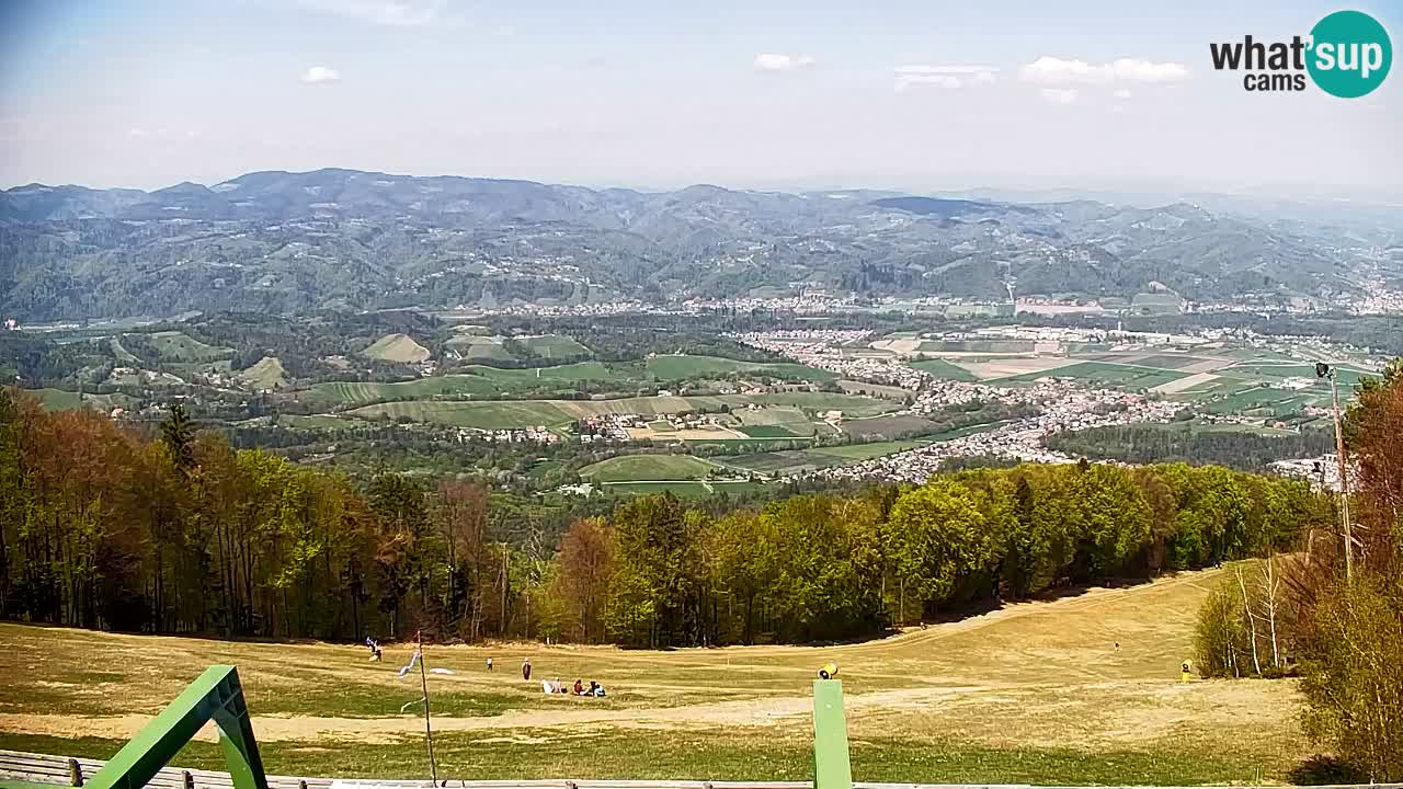 Pohorje spletna kamera | Spodnja postaja Sleme