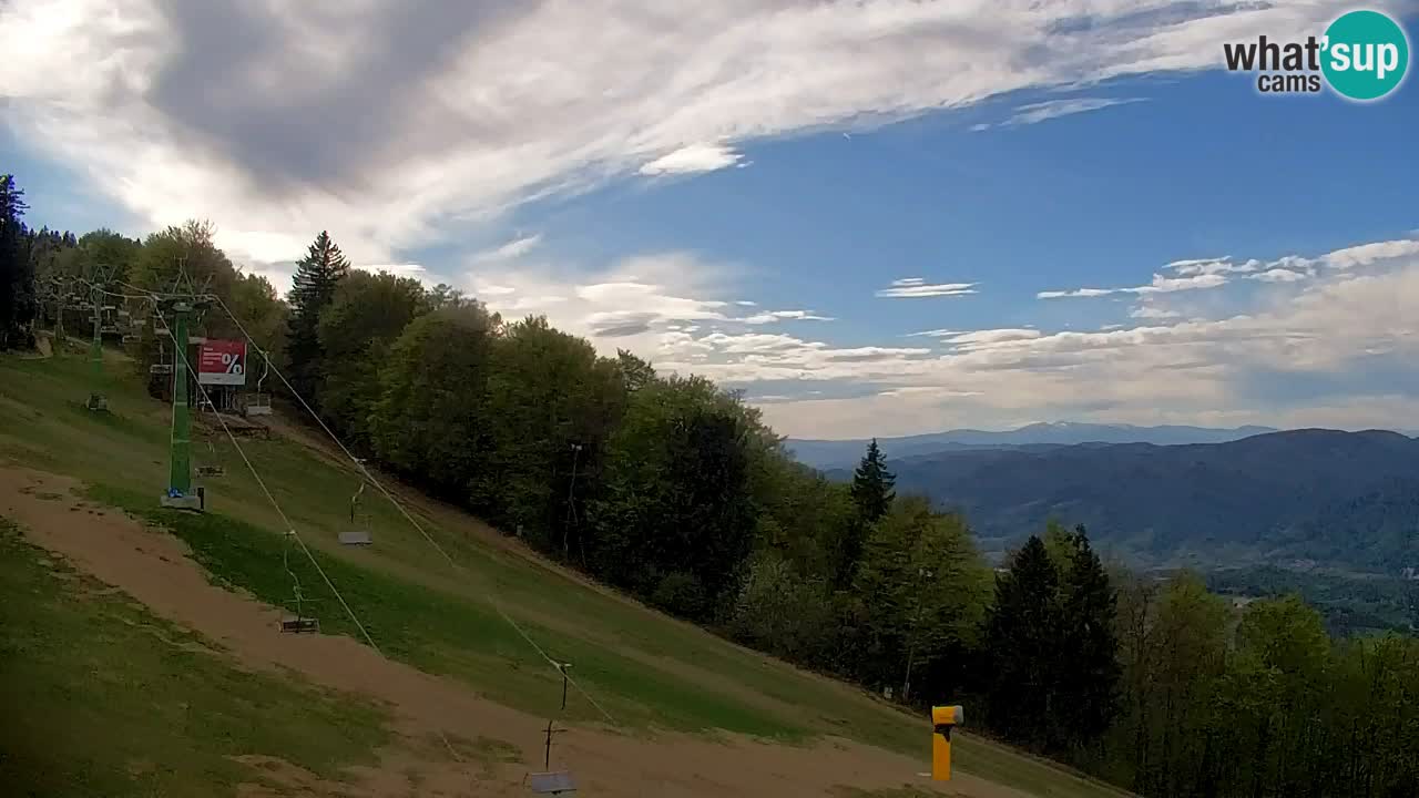 Pohorje webcam | Sleme lower station