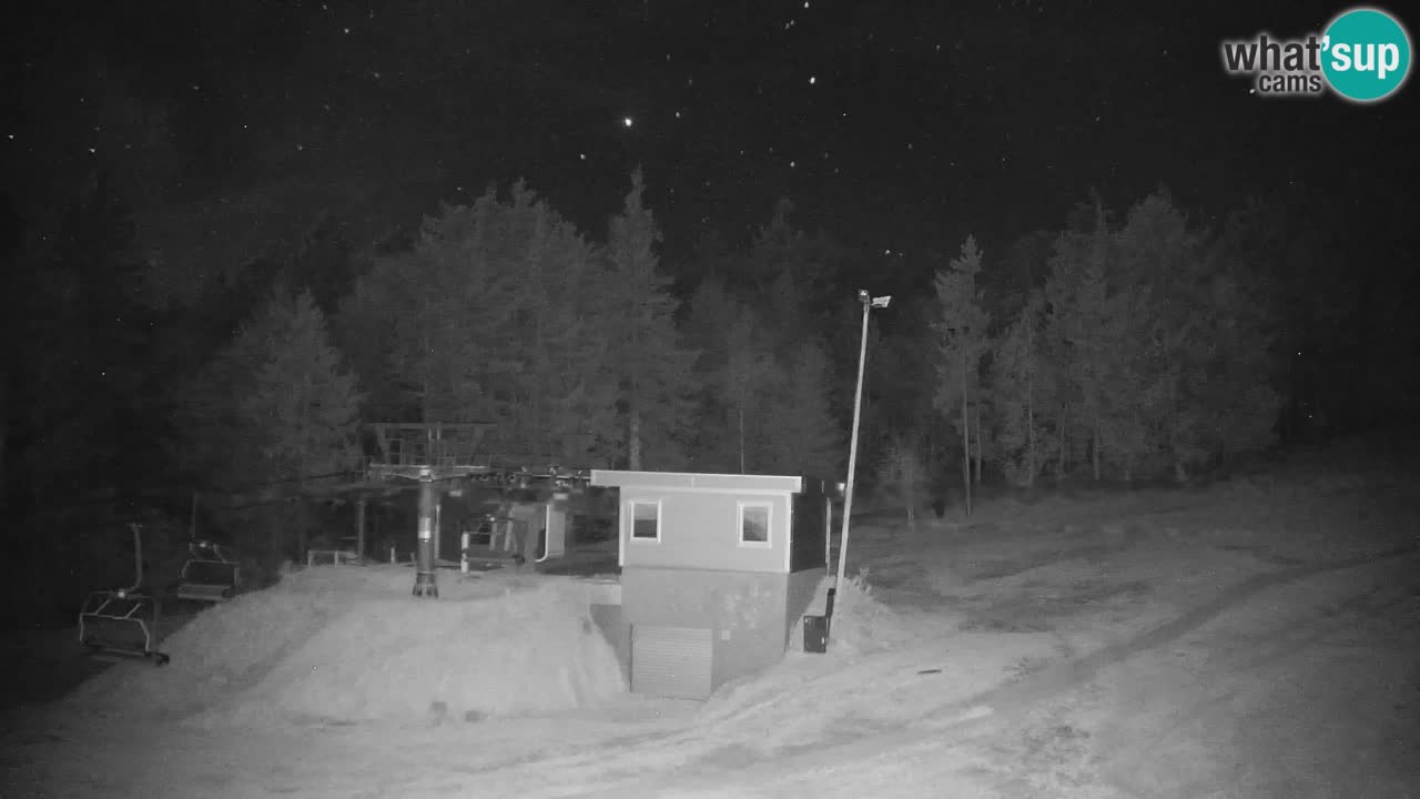 Pohorje spletna kamera | Spodnja postaja Sleme