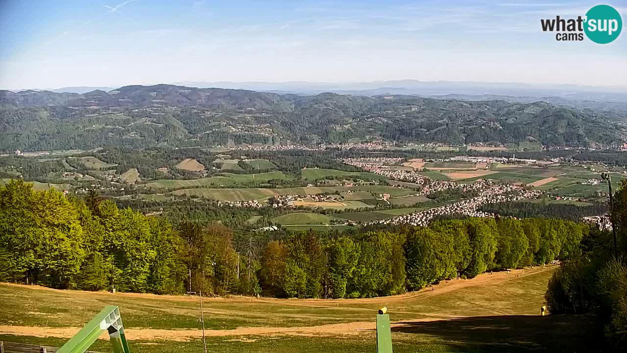 Pohorje webcam | Sleme lower station