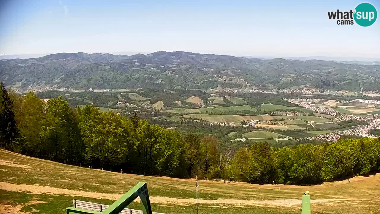 Pohorje webcam | Sleme lower station