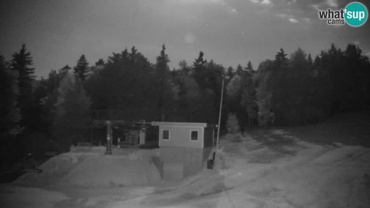 Pohorje spletna kamera | Spodnja postaja Sleme