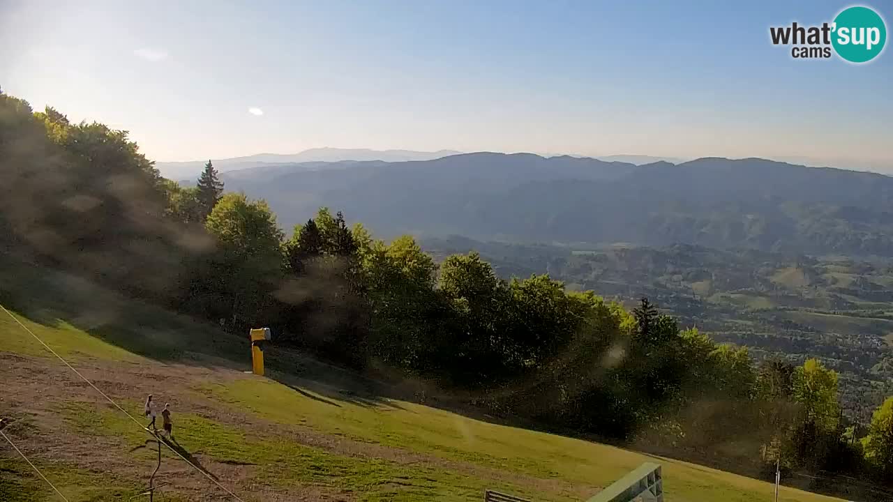 Pohorje Webcam | Sleme Talstation