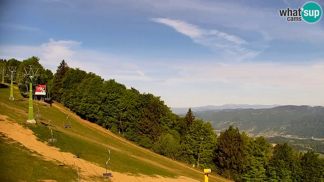 Pohorje webcam | Sleme lower station