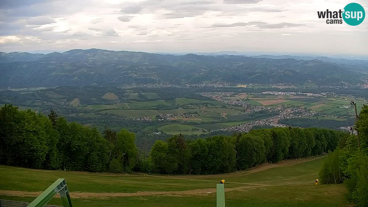 Pohorje webcam | Sleme lower station