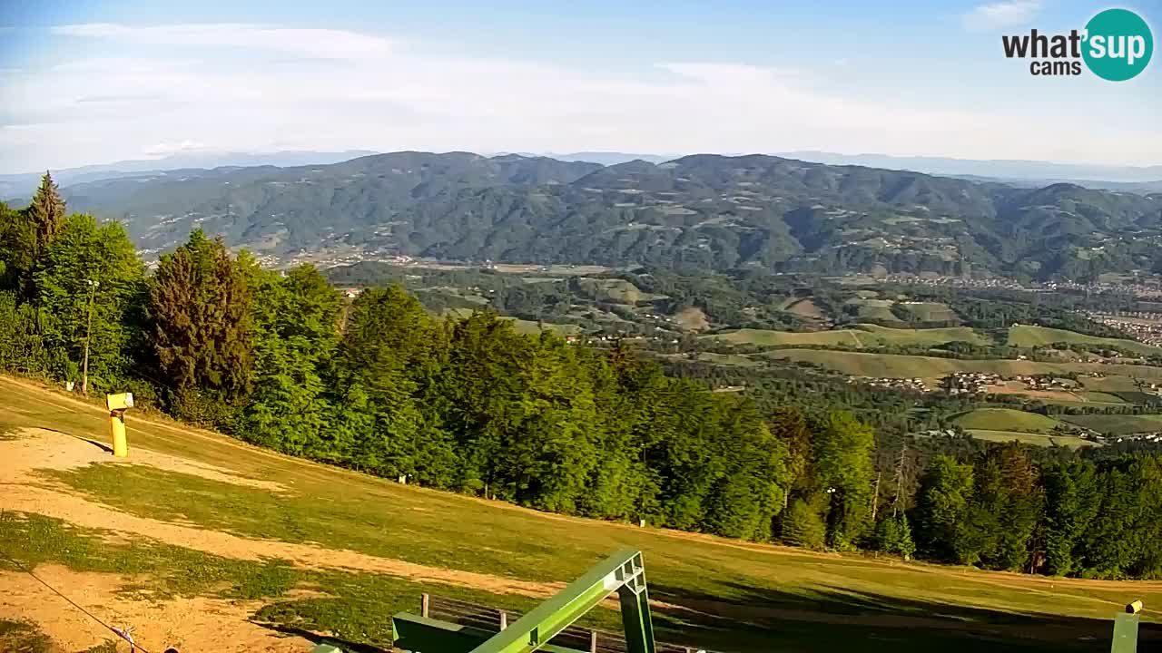 Pohorje webcam | Sleme lower station