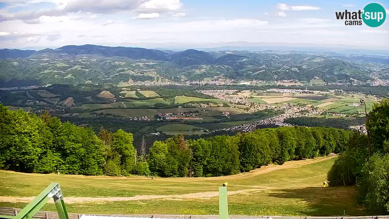 Pohorje webcam | Sleme lower station