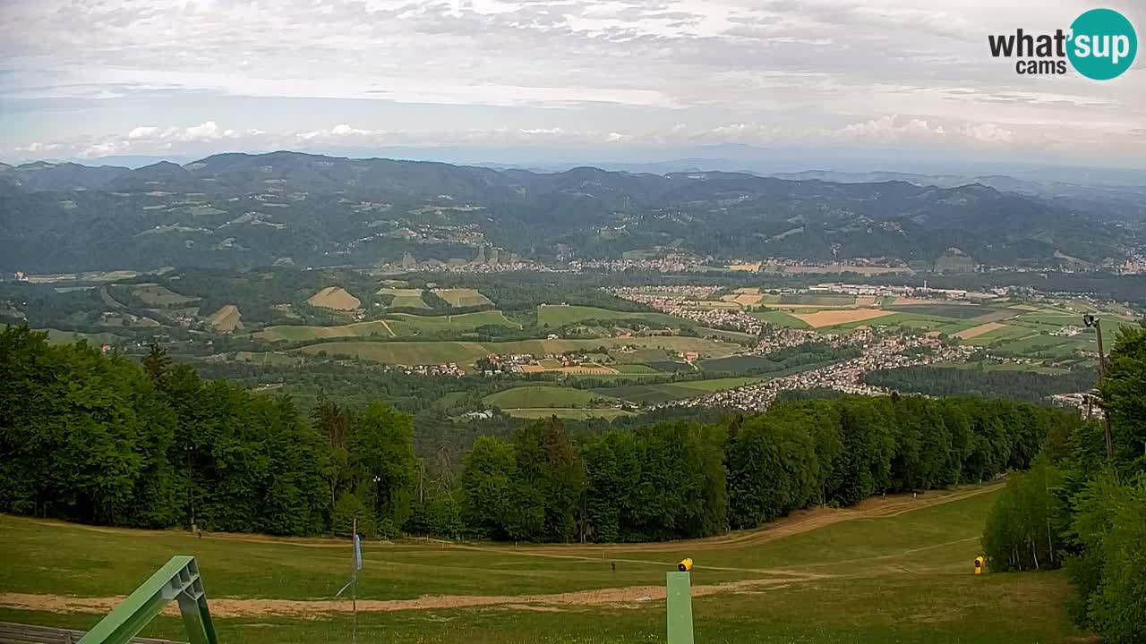 Pohorje webcam | Sleme lower station