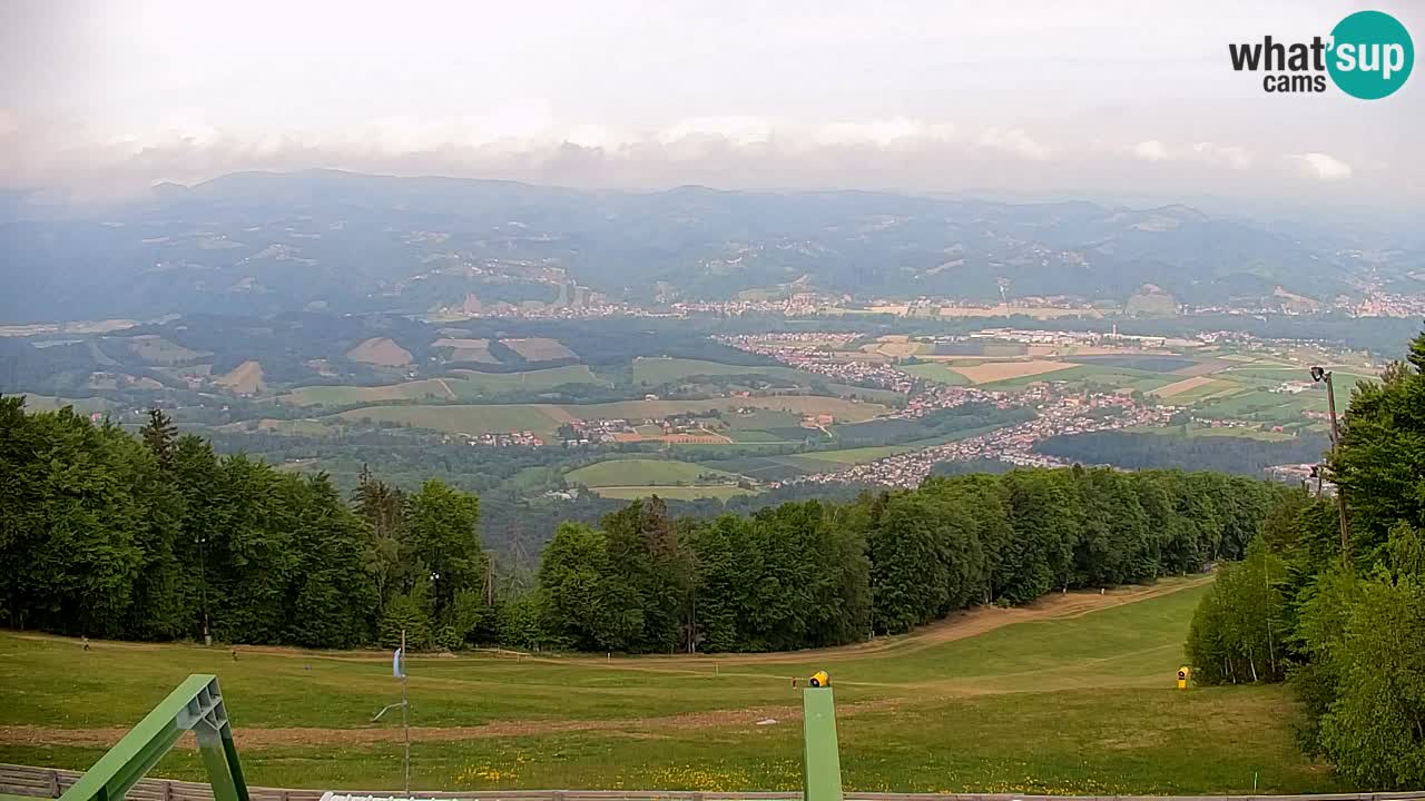 Pohorje webcam | Sleme lower station