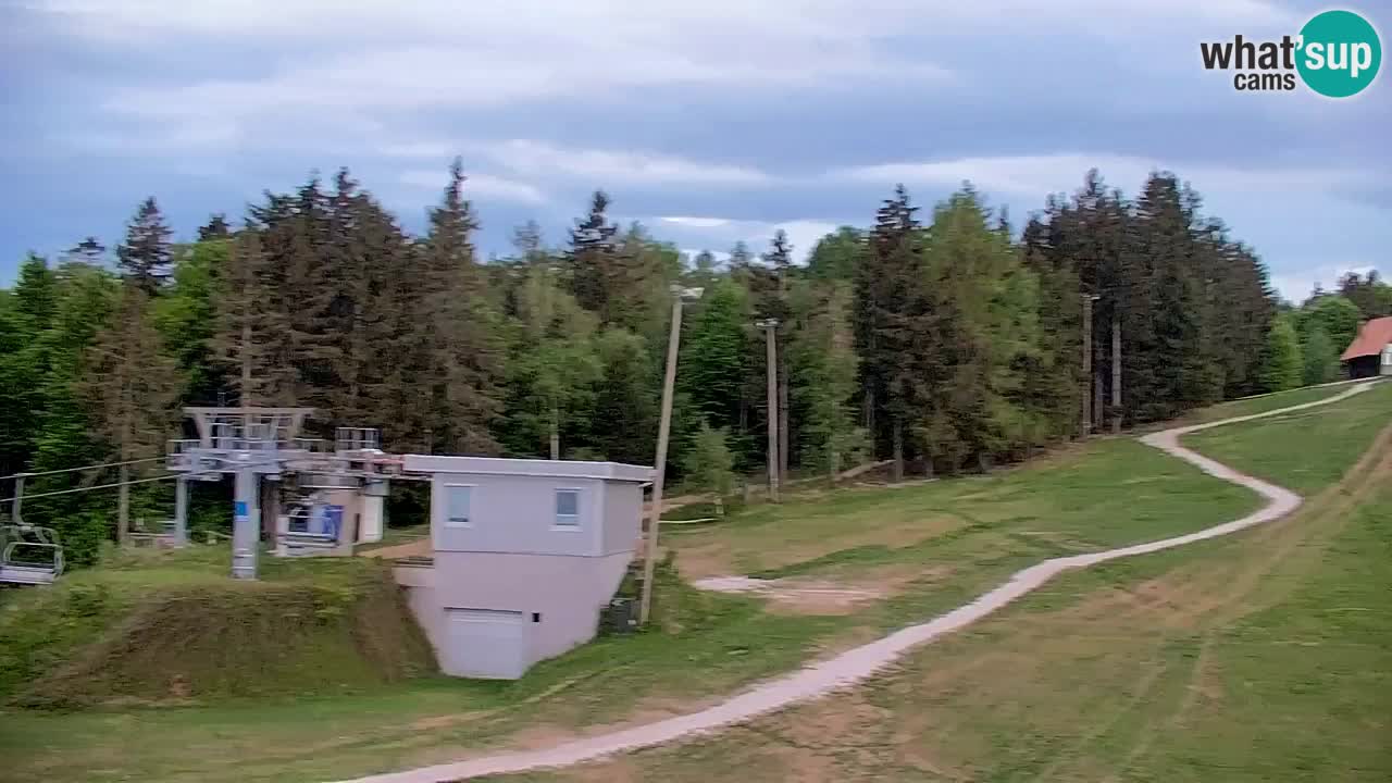 Pohorje webcam | Sleme lower station