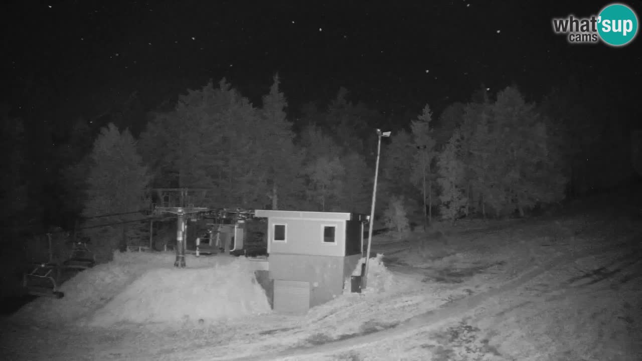 Pohorje spletna kamera | Spodnja postaja Sleme