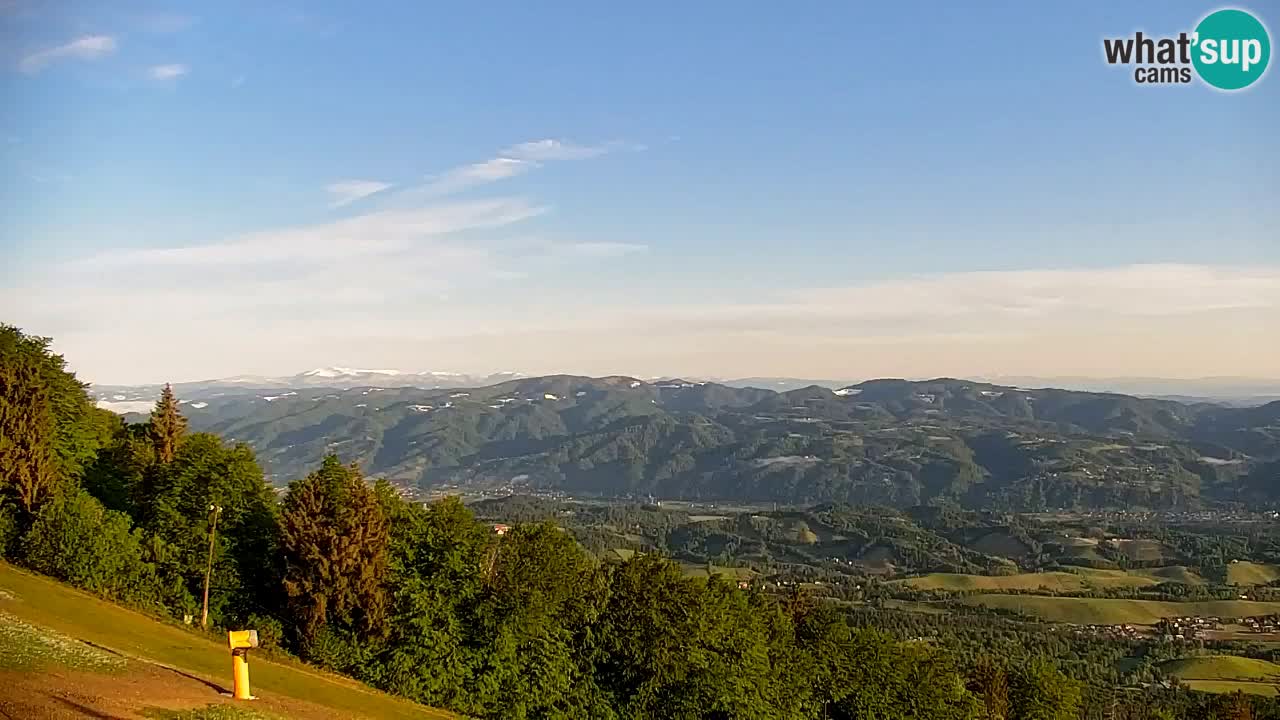 Pohorje webcam | Sleme lower station