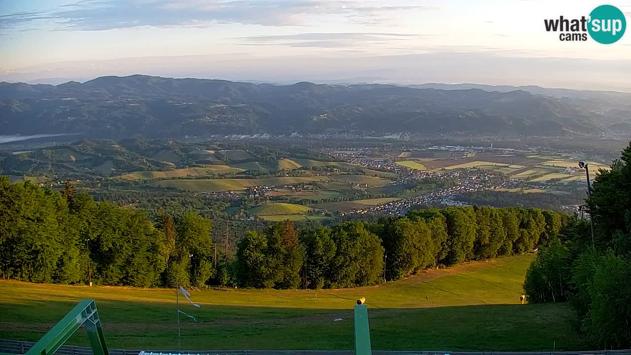 Pohorje webcam | Sleme lower station