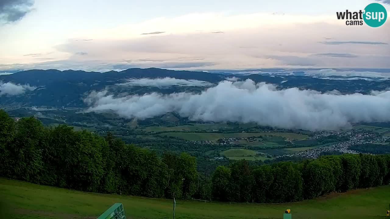 Pohorje webcam | Sleme lower station