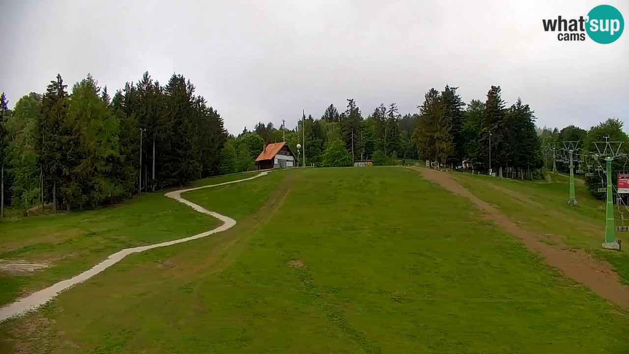 Pohorje spletna kamera | Spodnja postaja Sleme