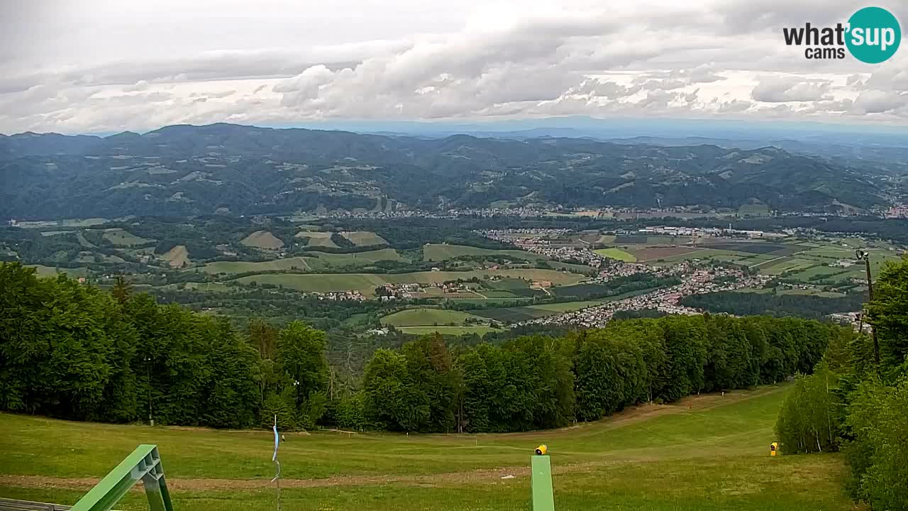 Pohorje webcam | Sleme lower station