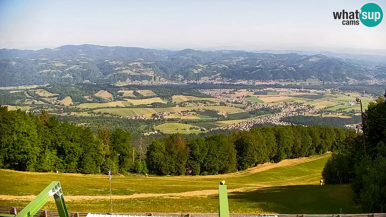 Pohorje Webcam | Sleme Talstation