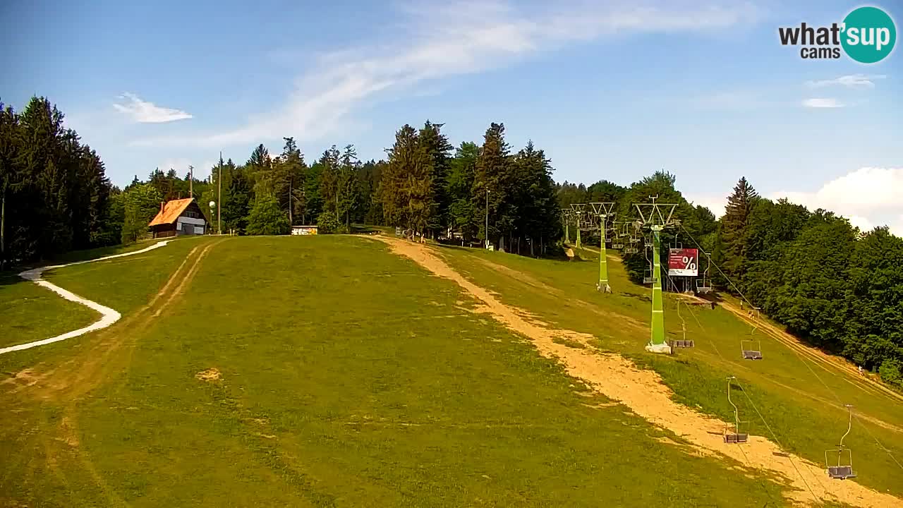Pohorje webcam | Sleme lower station