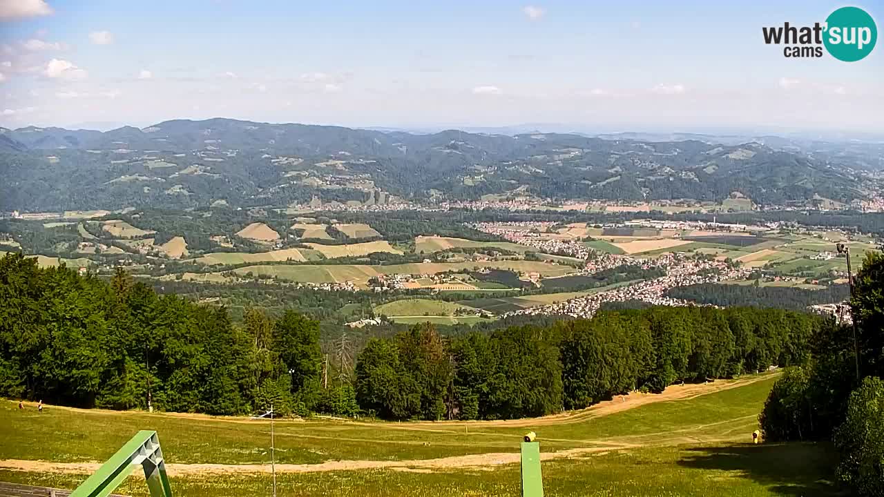 Pohorje webcam | Sleme lower station