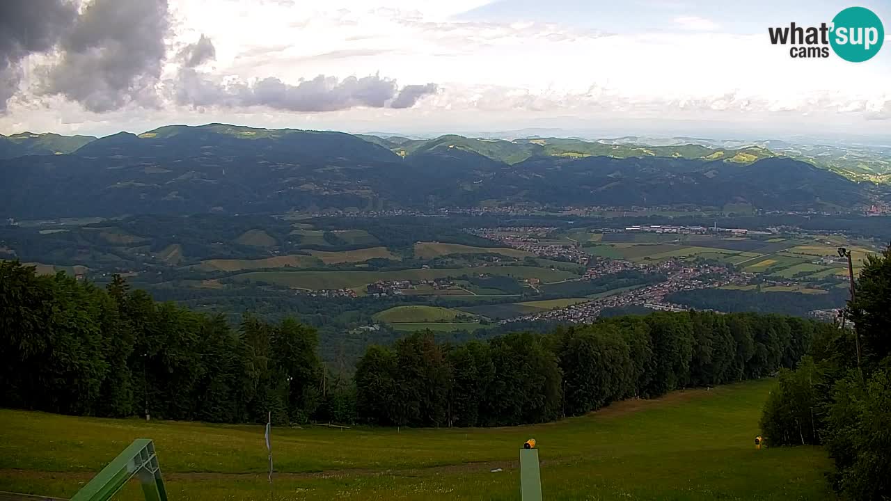 Pohorje Webcam | Sleme Talstation