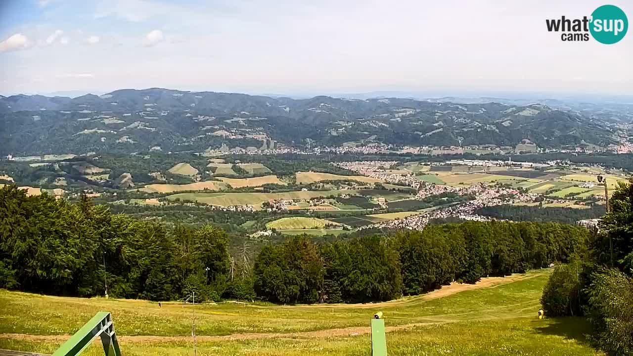 Pohorje webcam | Sleme lower station