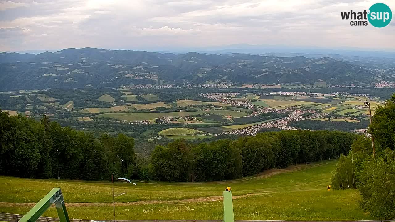 Pohorje spletna kamera | Spodnja postaja Sleme