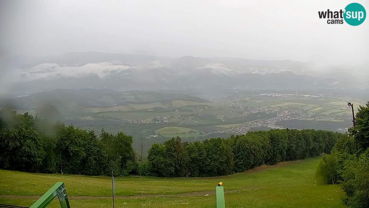 Pohorje webcam | Sleme lower station