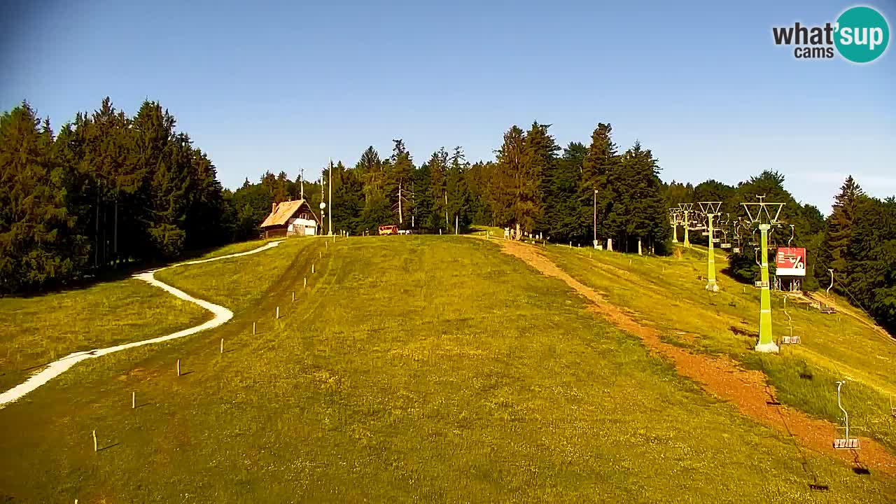 Pohorje webcam | Sleme lower station