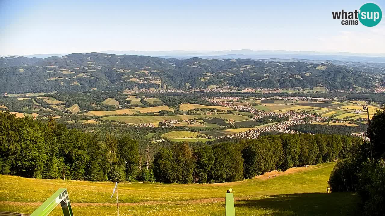 Pohorje webcam | Sleme lower station