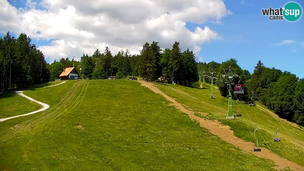 Pohorje webcam | Sleme lower station