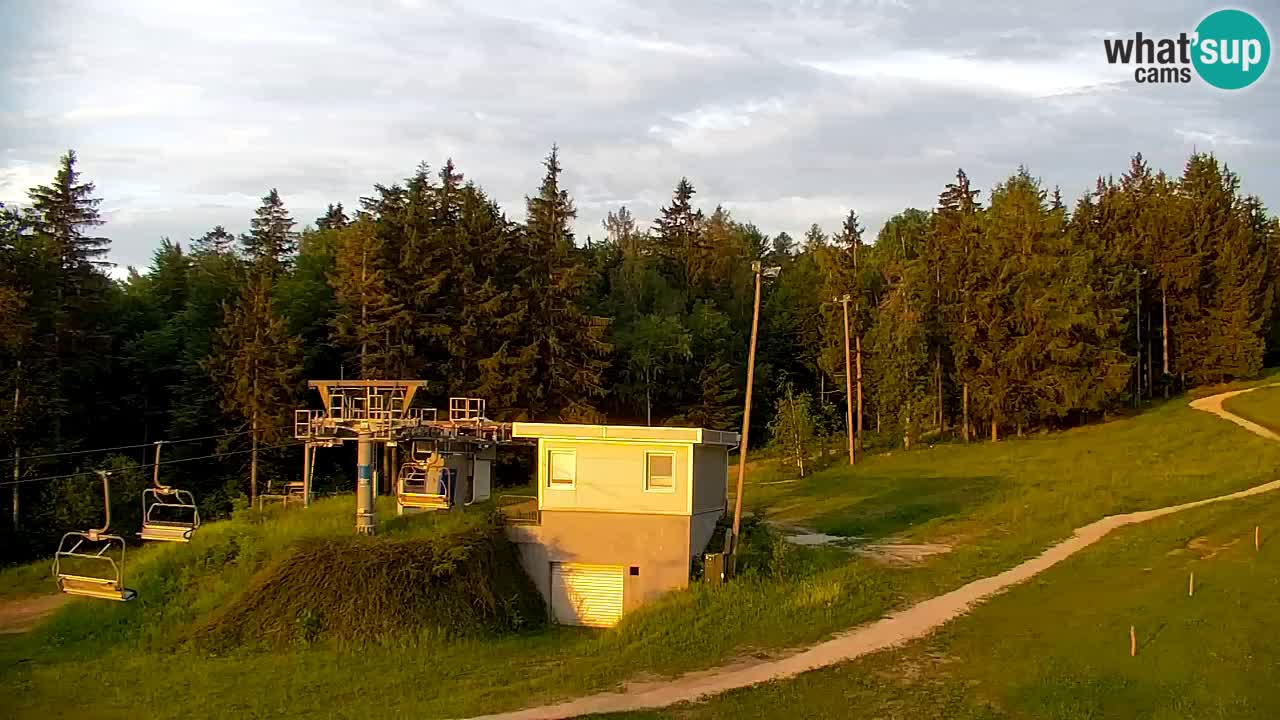 Pohorje webcam | Sleme lower station