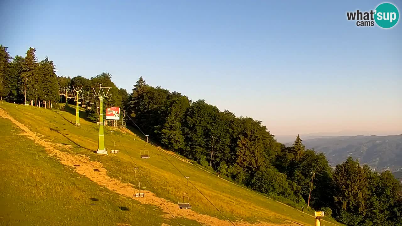 Pohorje webcam | Sleme lower station