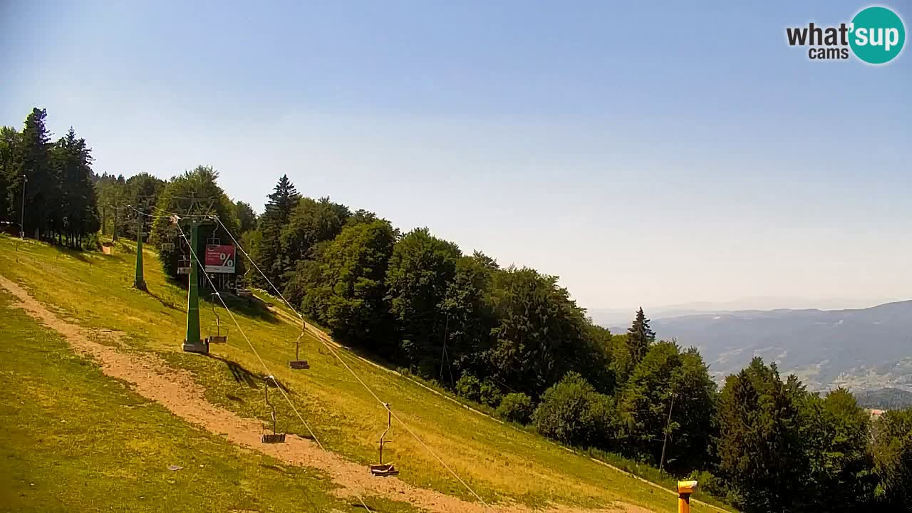 Pohorje webcam | Sleme lower station