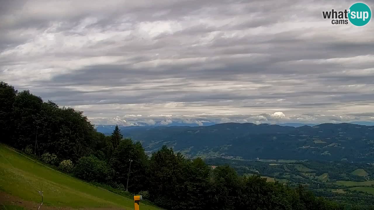 Pohorje spletna kamera | Spodnja postaja Sleme
