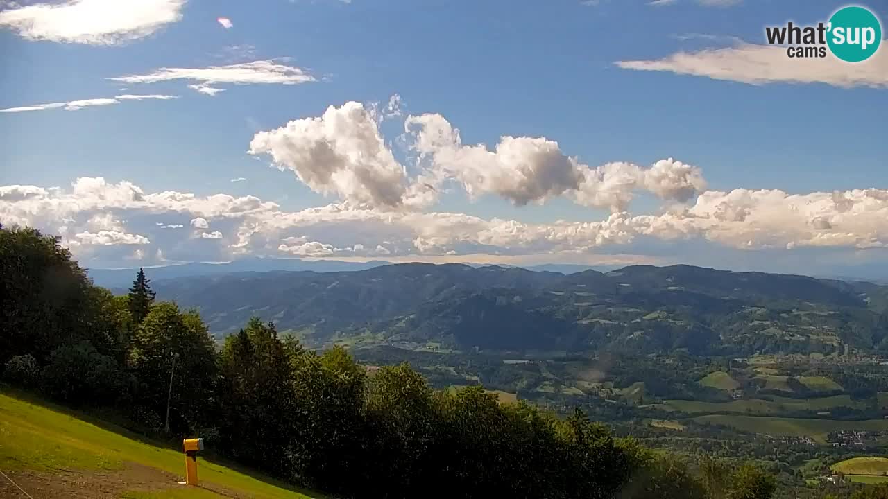 Pohorje spletna kamera | Spodnja postaja Sleme