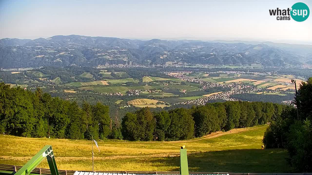 Pohorje webcam | Sleme lower station