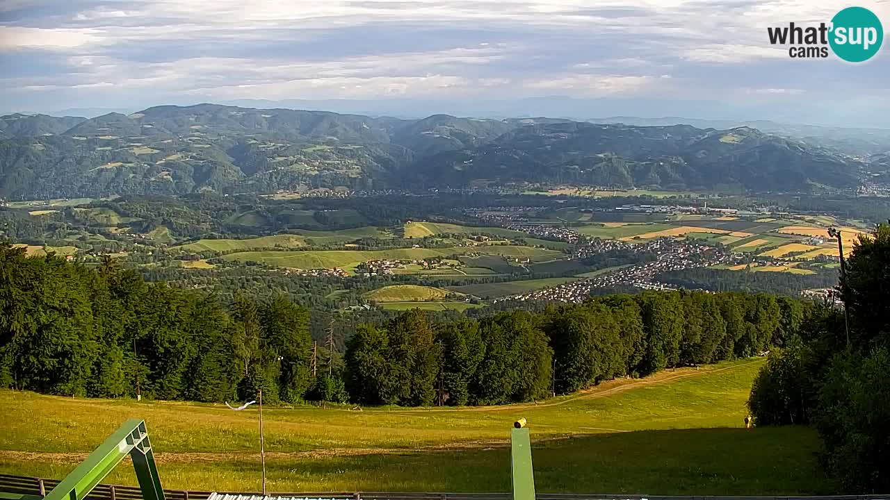 Pohorje webcam | Sleme lower station