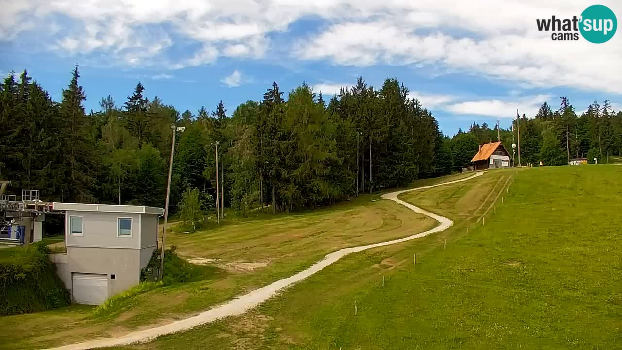 Pohorje webcam | Sleme lower station
