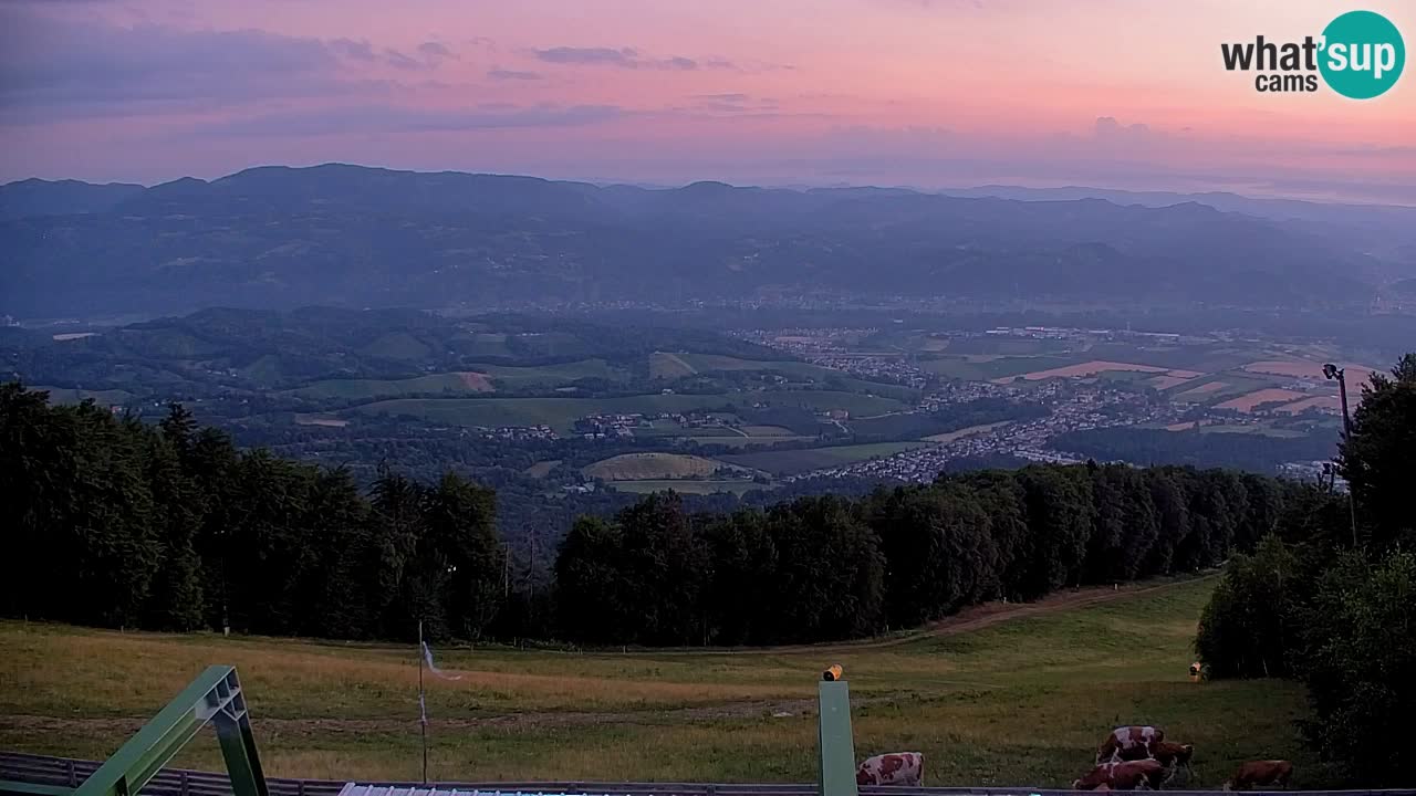 Webcam Pohorje | Estación Inferior de Sleme