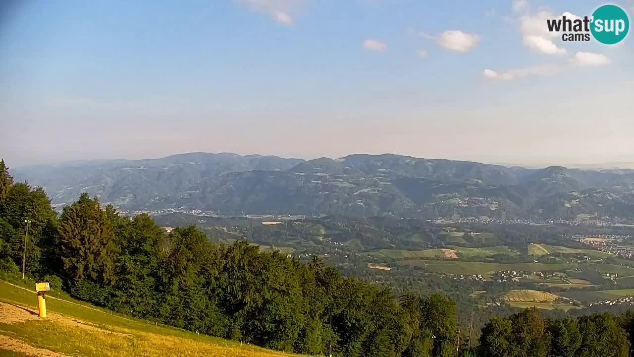 Pohorje webcam | Sleme lower station