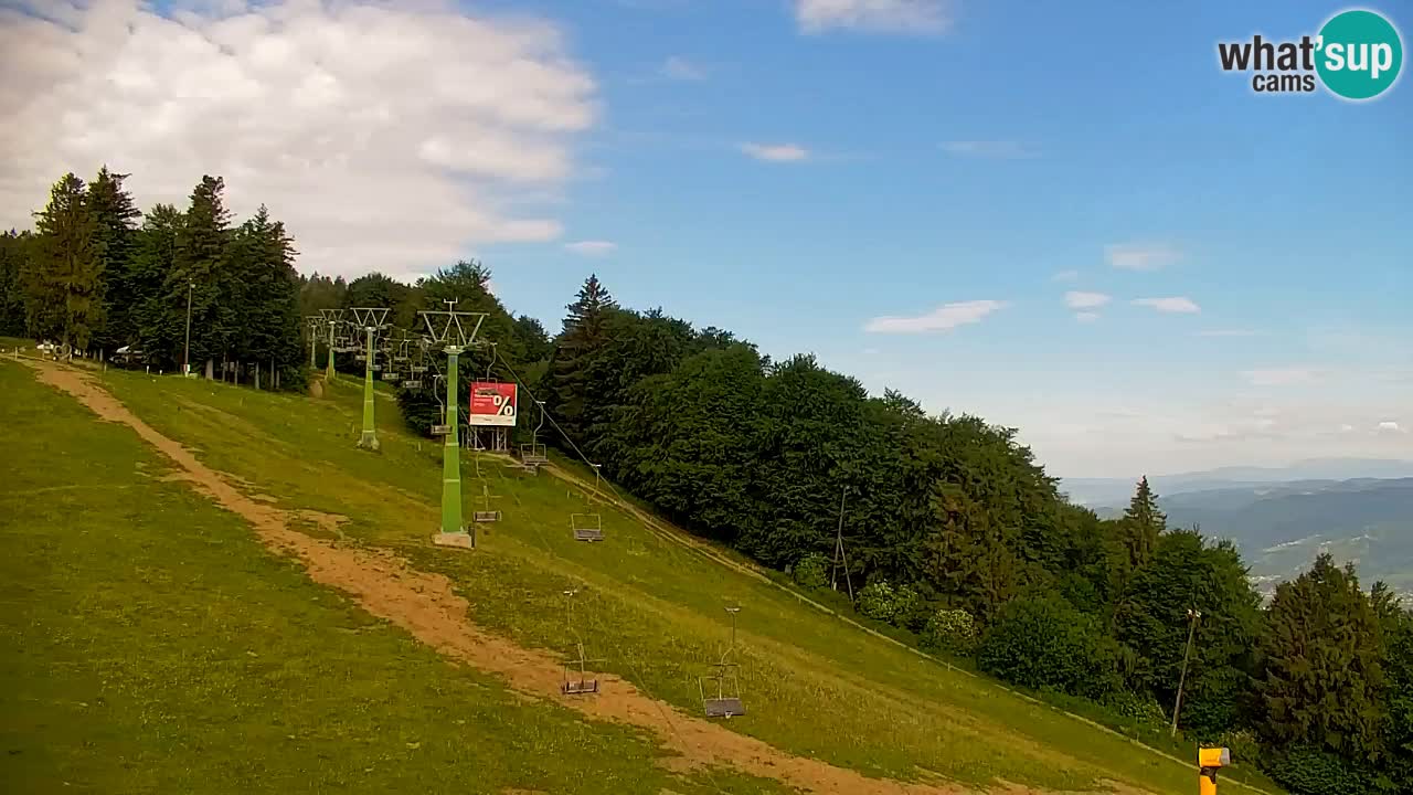 Pohorje webcam | Sleme lower station
