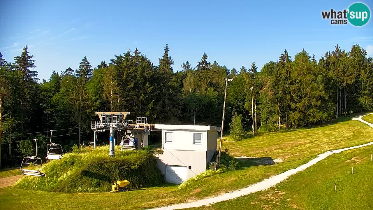Pohorje webcam | Sleme lower station