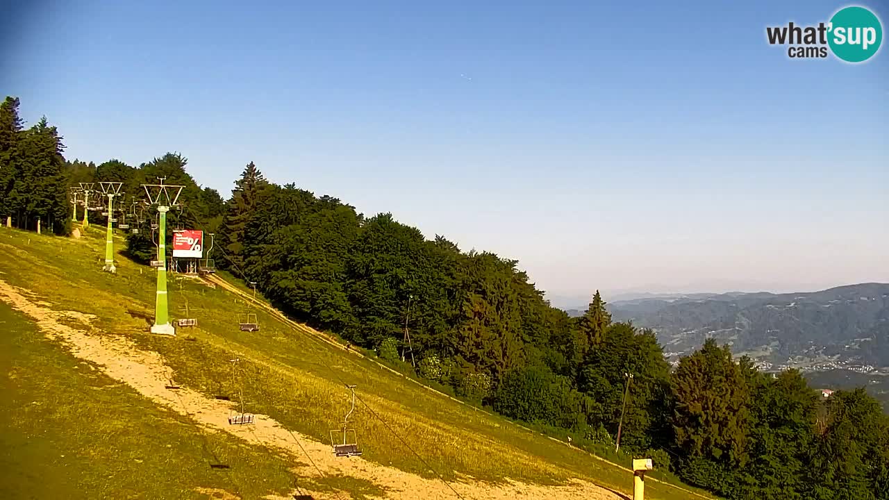 Pohorje webcam | Sleme lower station