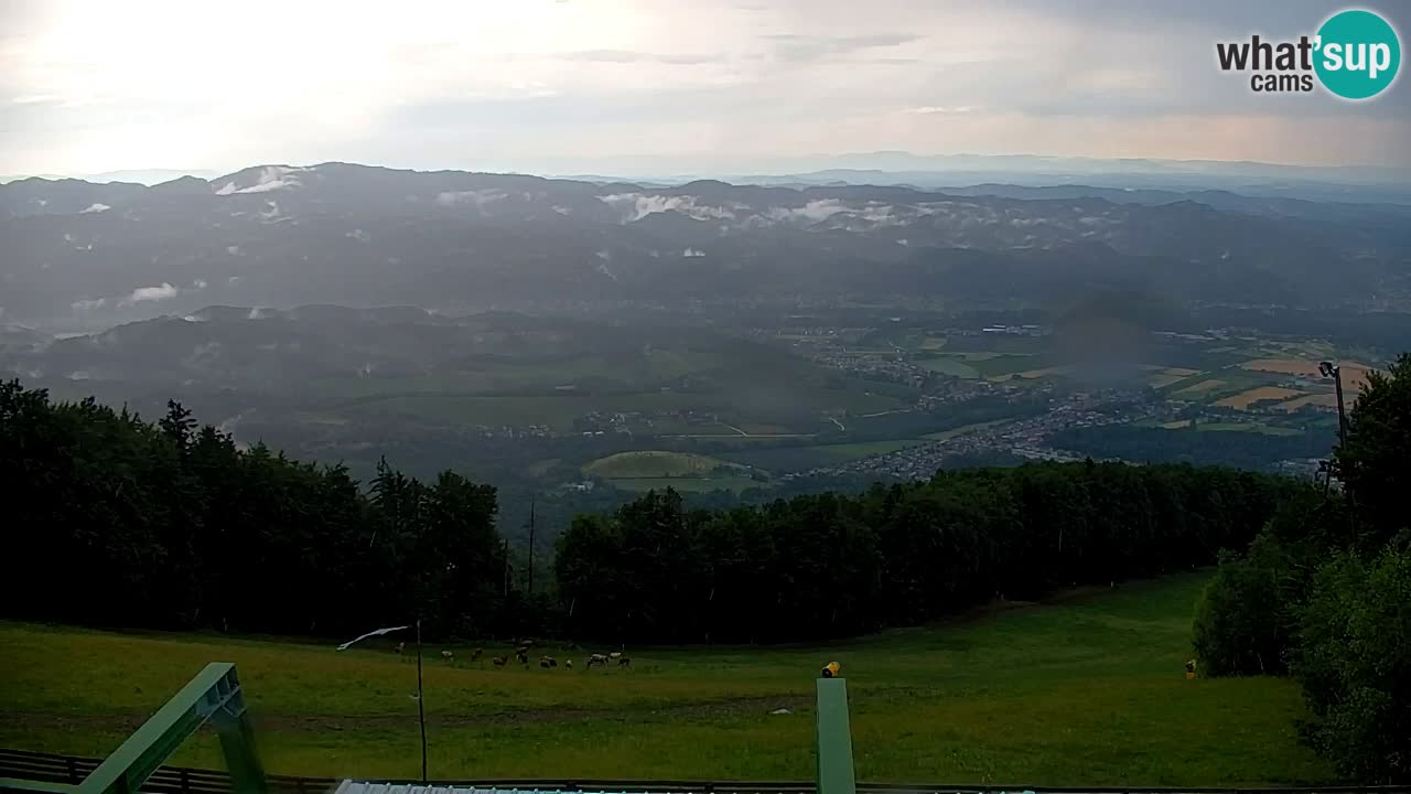 Pohorje webcam | Sleme lower station