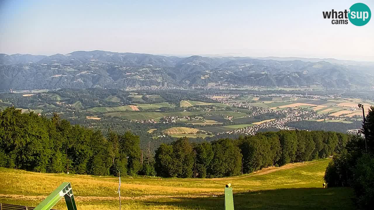 Pohorje webcam | Sleme lower station
